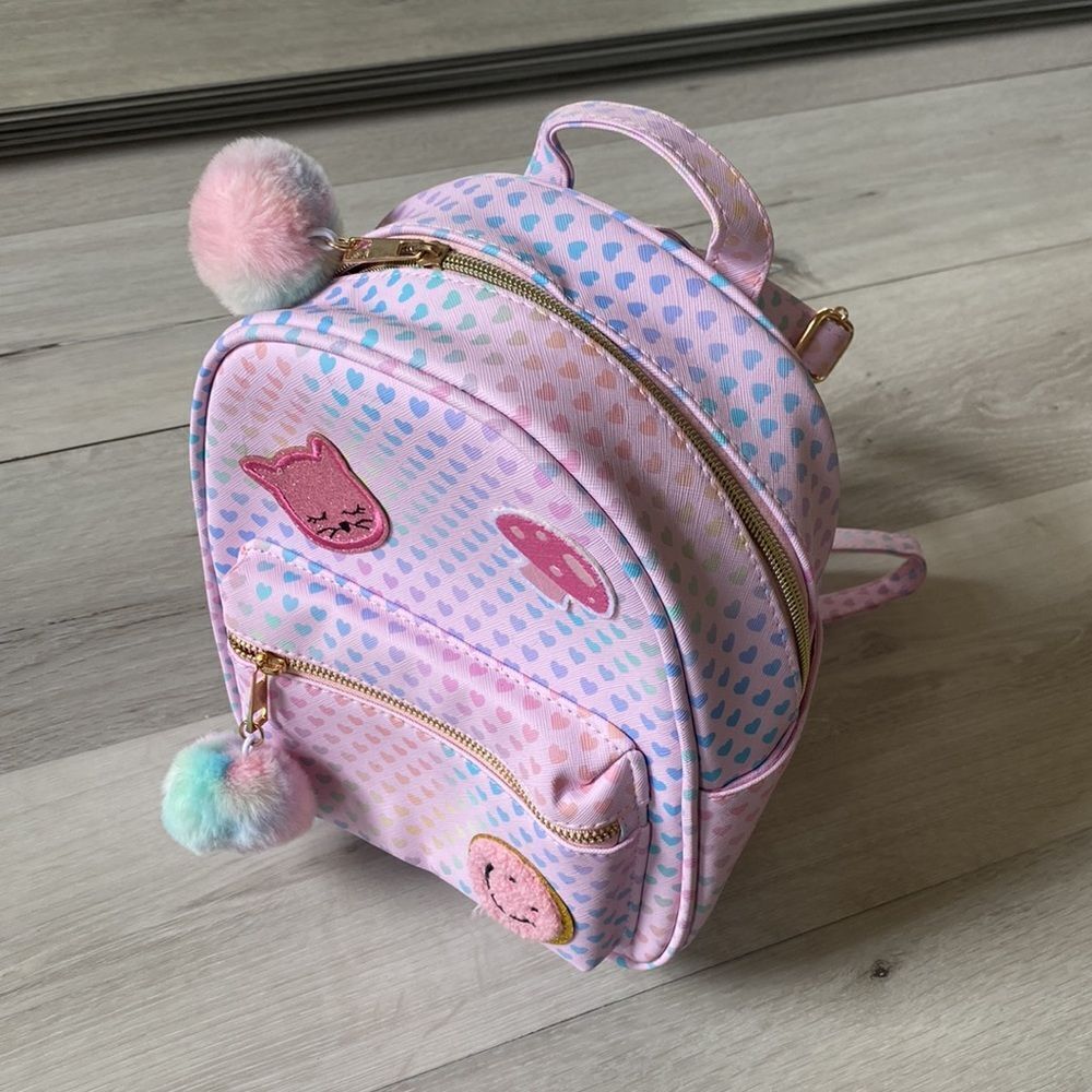 UNDERONESKY Mini Backpack Pink Nwt - Picture 2 of 6